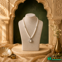 Pearl White Silver Set