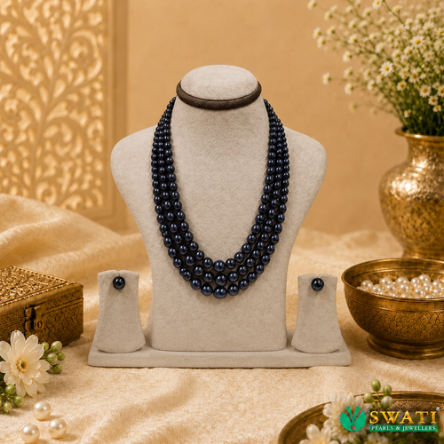 Black Graded Mala 3rows