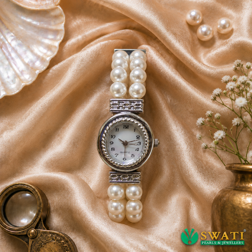White Pearls Watch