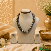 Black Round Shape Big Mala