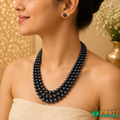 Black Graded Mala 3rows
