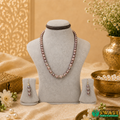 Copper Oval Shape Even Size Mala