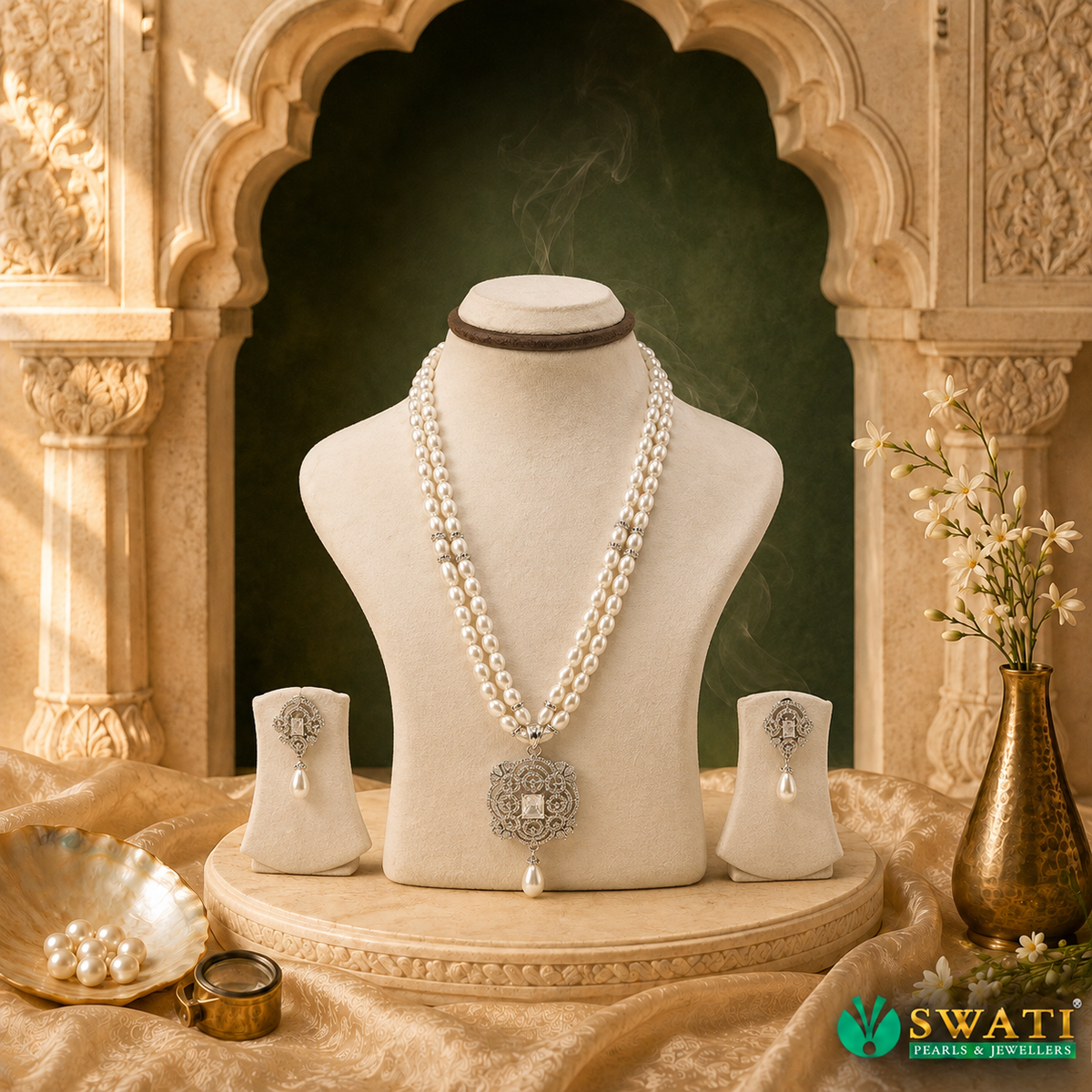 White Stone Set
