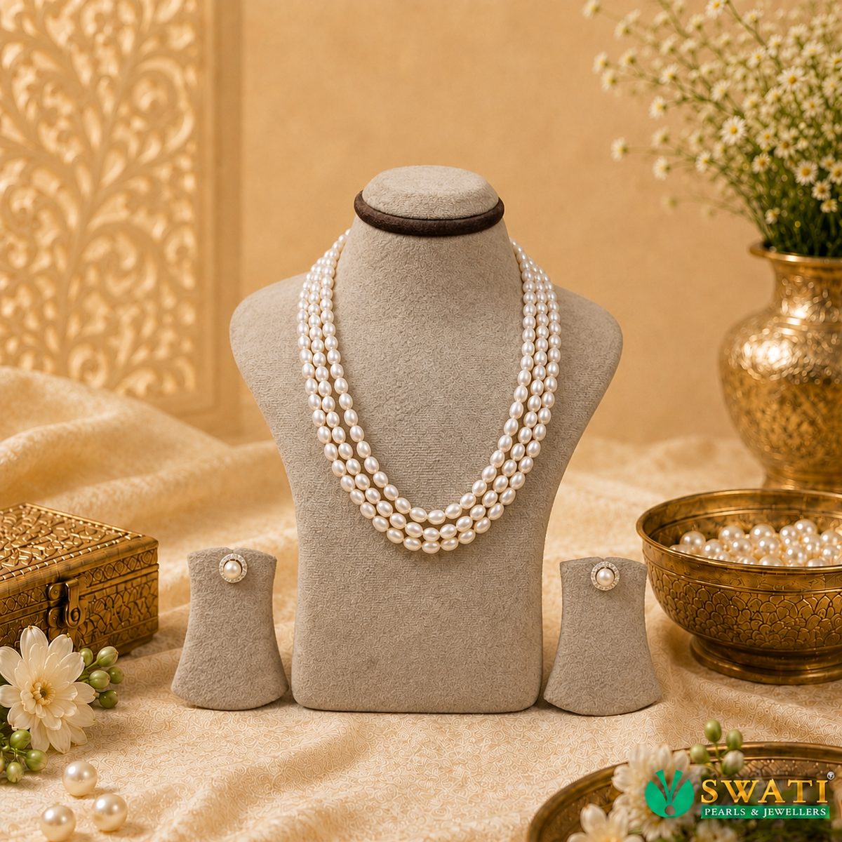Pink Even Size Mala