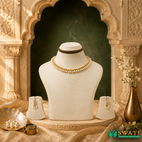 Onlypearls Short Necklace Set