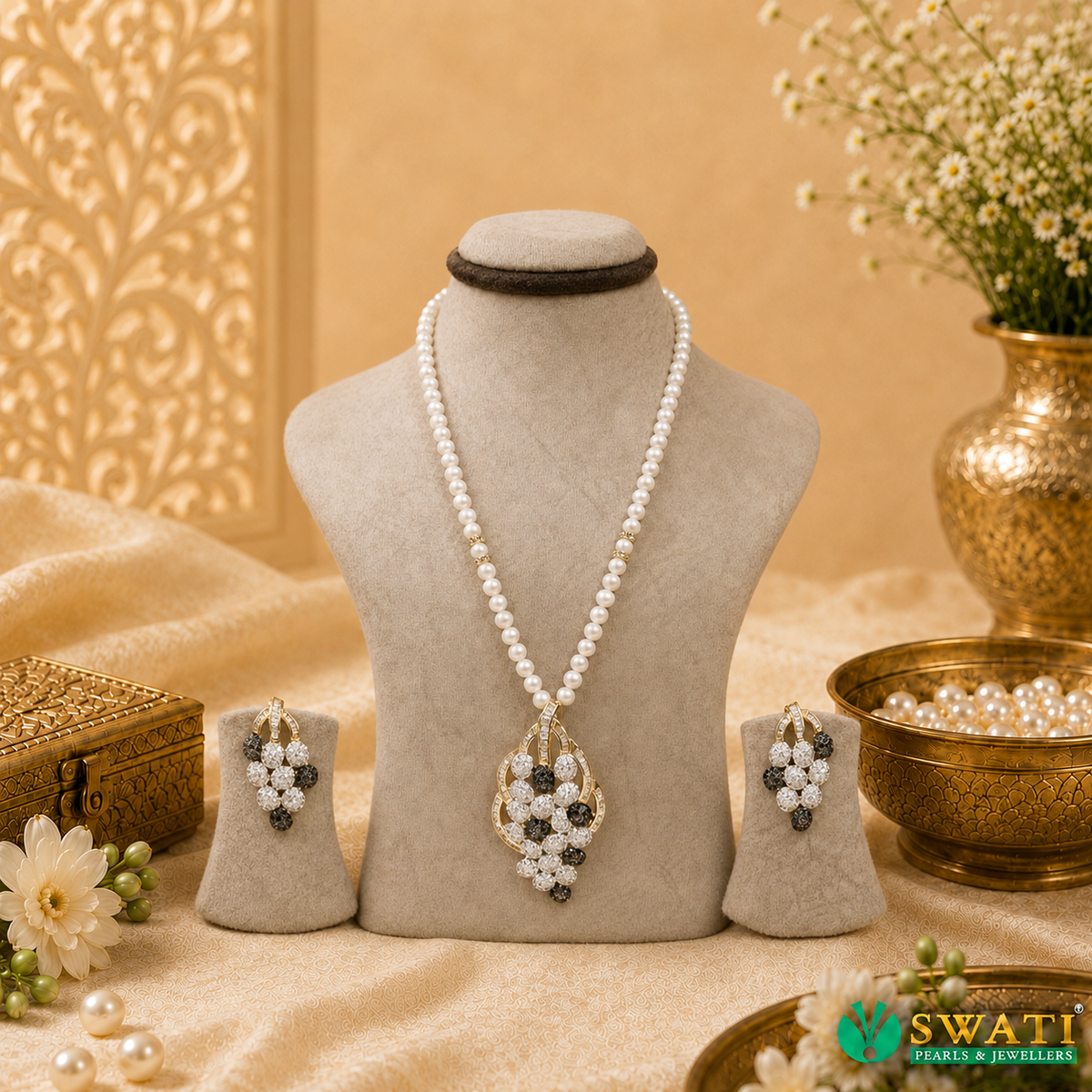 White And Black Stone Set