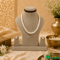 Pink Half Round Mala