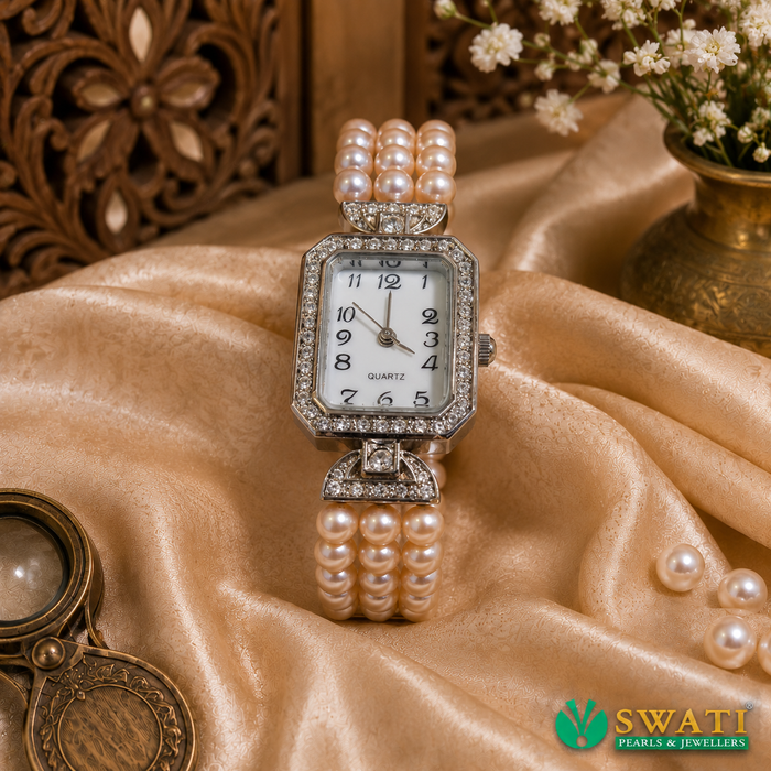 Pink Pearls Watch